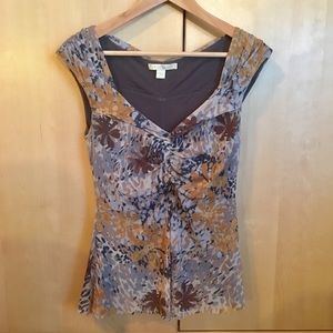 Anthropologie Floral Printed Top